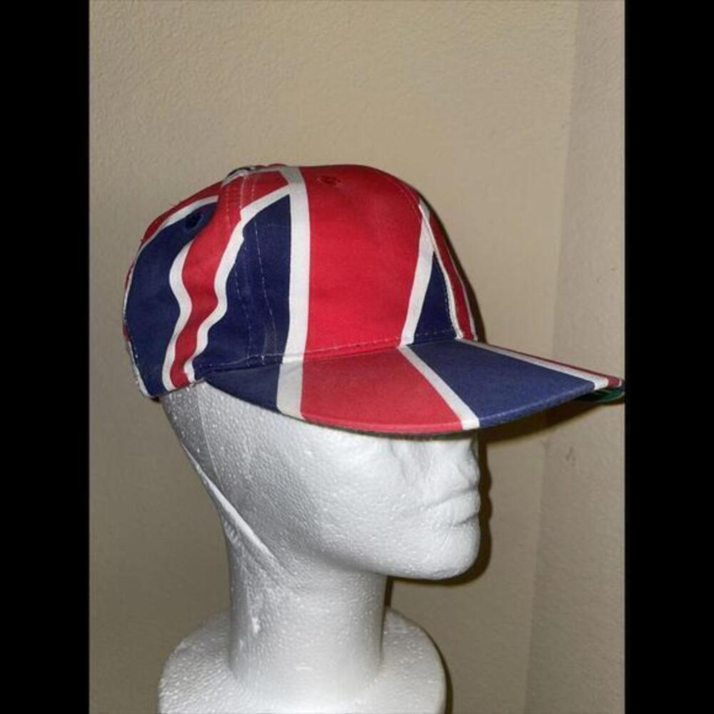 Vintage 1994 90s‎ Union Jack Flag  UK Snapback Hat